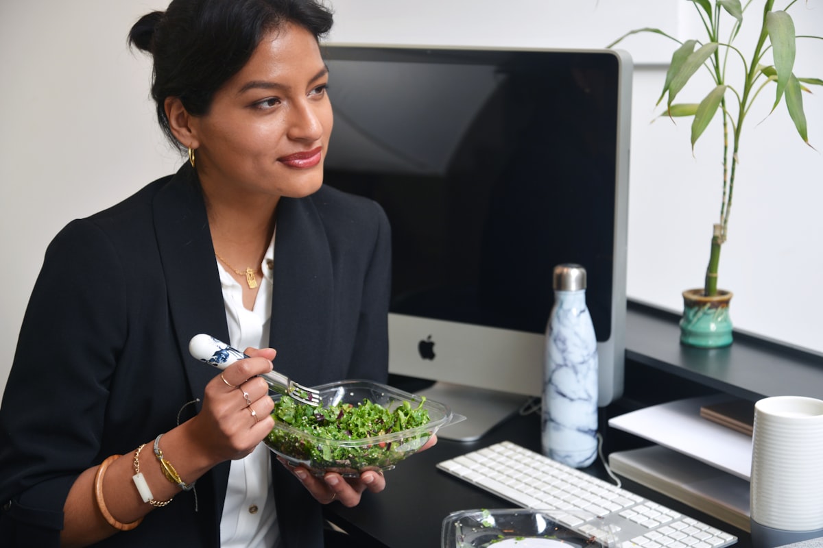 Nutrition consultation workspace